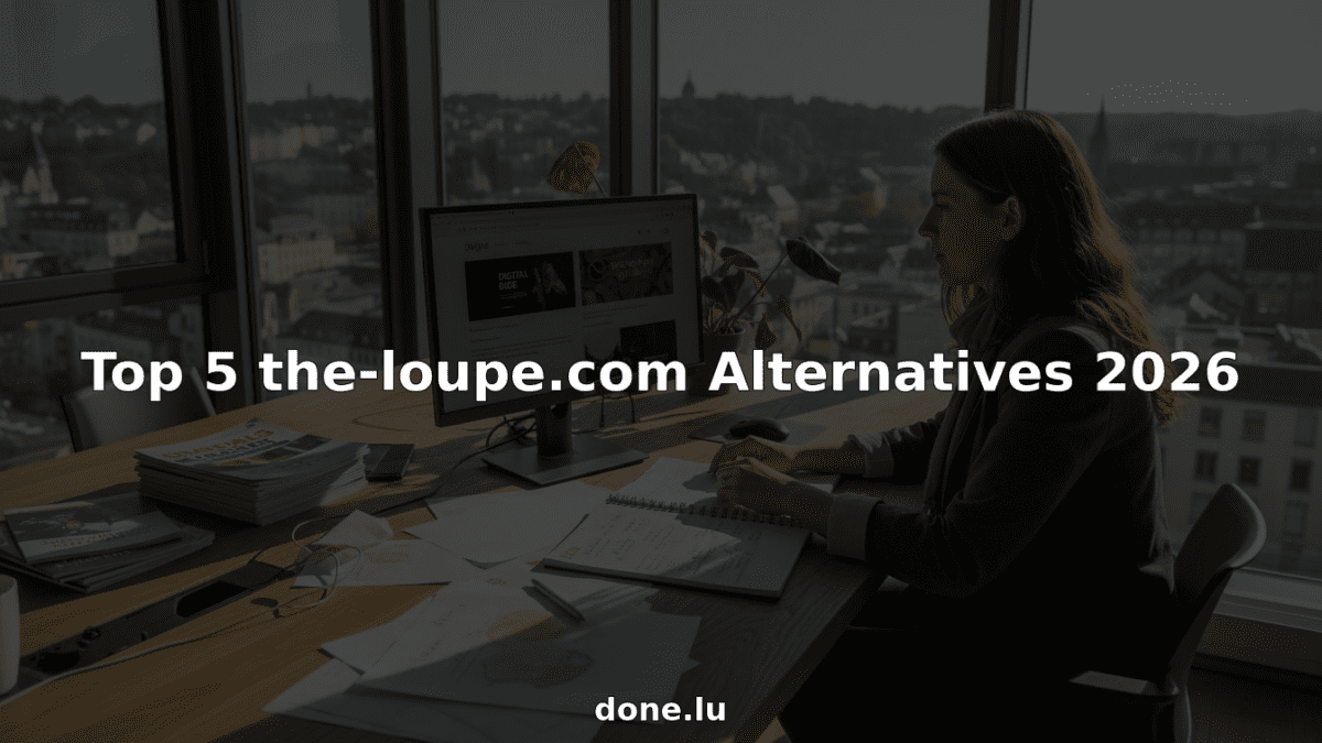 Professional comparing digital agency websites