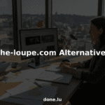 Professional comparing digital agency websites