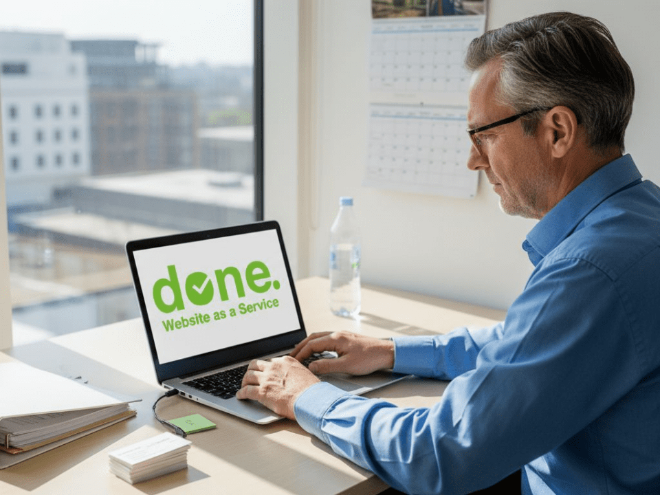 Luxembourg SME owner working on lead generation