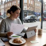 Small business owner planning digital strategy