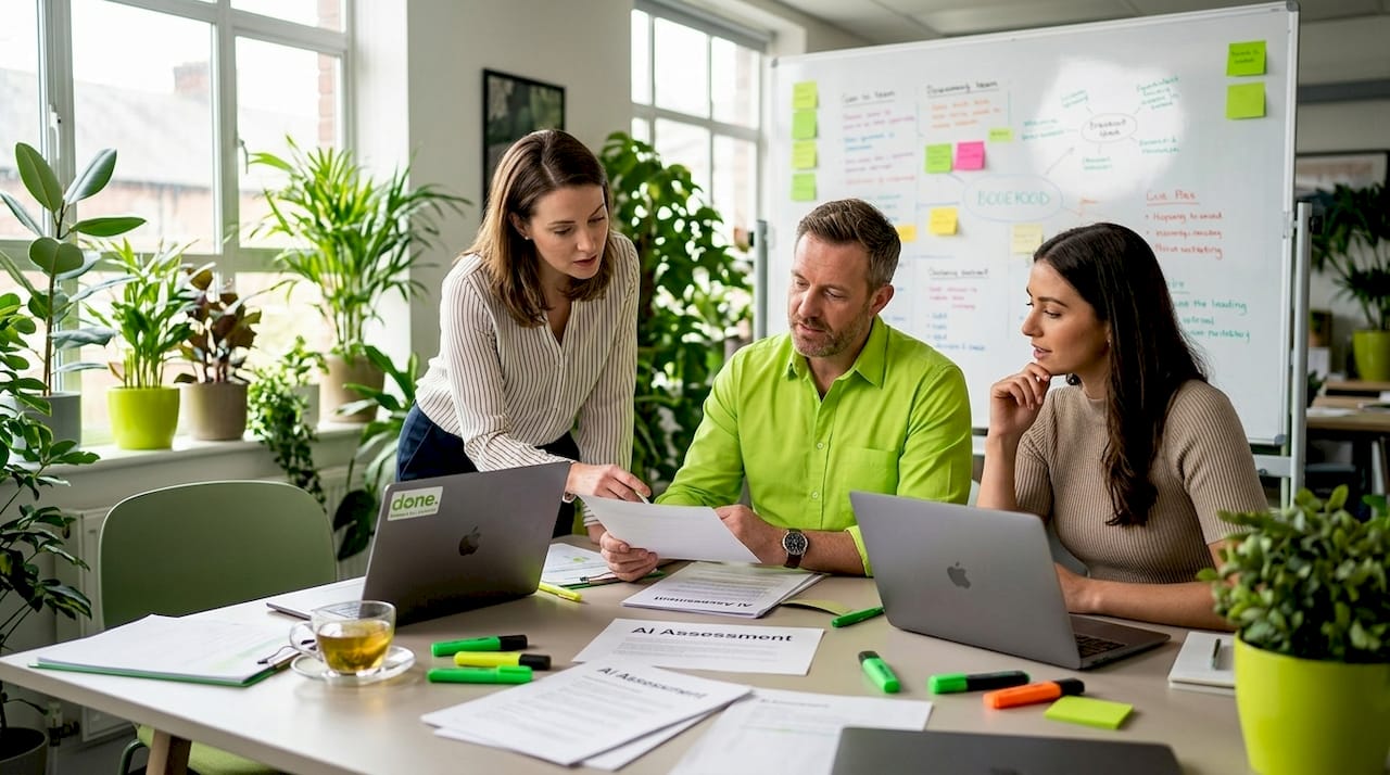 1779588812779_Coworkers-discussing-AI-audit-at-meeting-table Coworkers discussing AI audit at meeting table