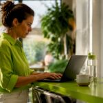 Ecommerce manager working on website optimization
