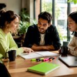 Marketing team planning inbound strategy