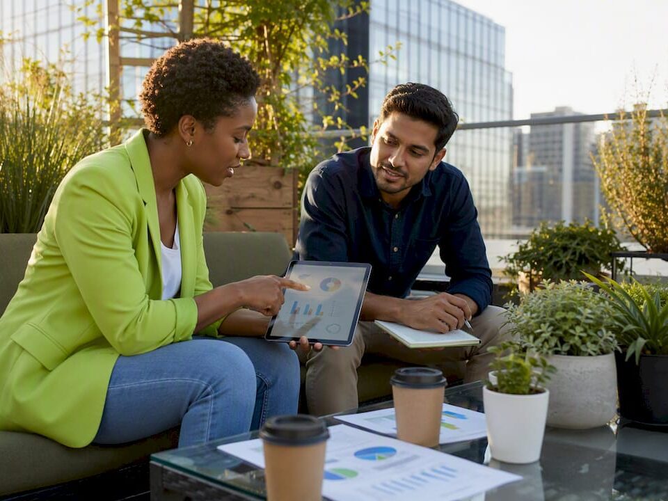 Two marketers discuss A/B testing results