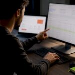 Developer validating ecommerce purchase event data
